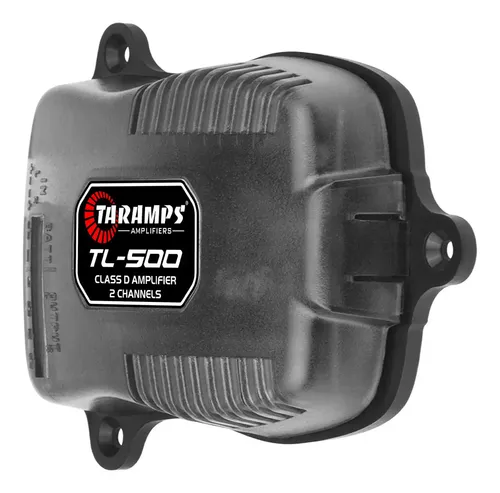 Amplificador Taramps TL500 90W Classe D Para Carro com 2 Canais