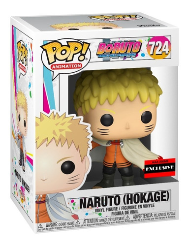 Funko Pop Boruto Naruto (hokage) Aaa Anime Exclusive