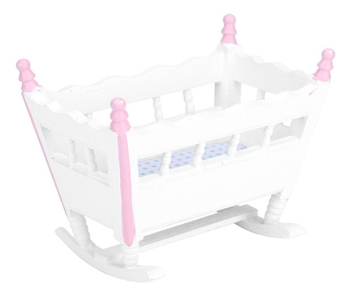 Cuna En Miniatura Dollhouse, Accesorios Para Juguetes
