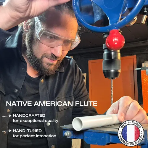 Flauta Nativa Americana Por Instrumentos De Sujetadores Con