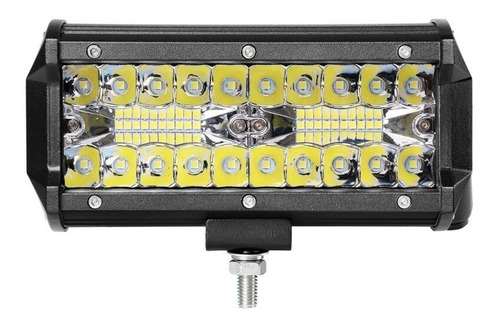 Faro Auxiliar 40 Led Spot + Flood 120w Cosechadora Tractor