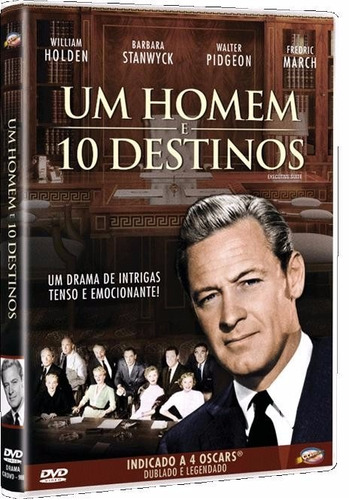 Um Homem E 10 Destinos - Dvd - William Holden - June Allyson