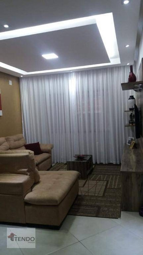 Sobrado 224 M² - Venda - 3 Dormitórios - 1 Suíte - Jardim Las Vegas - Santo André/sp - So0547