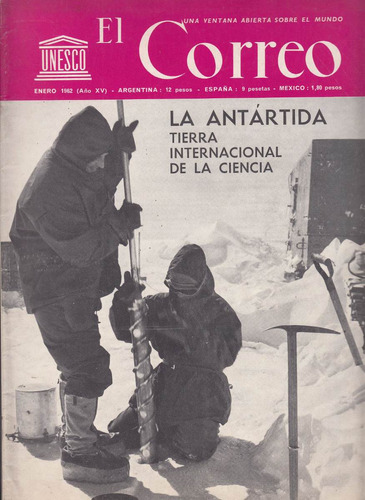 1962 Correo De La Unesco Especial Antartida Tierra D Ciencia