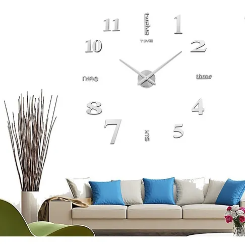 Reloj de pared 3d mercadolibre new arrivals