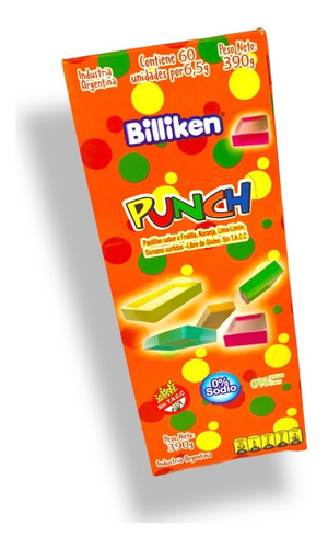 Punch  Pastillas Promo Caja X60un.    +barata La Golosineria