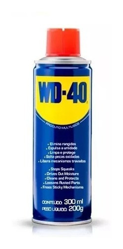 Wd40 Spray Produto Multiusos - Desengripa Lubrifica 300ml 