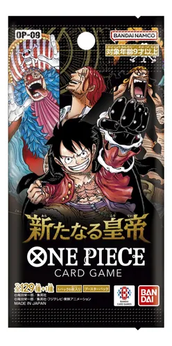 Caixa De Reforço Bandai Op-09 One Piece Tcg Four Emperors