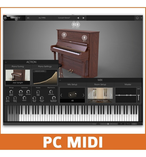 Imagen 5 de 7 de Software Arturia Piano V Pack Original Licencia Oficial