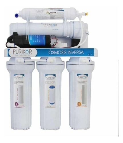 Purificador De Agua Osmosis Inversa Purikor 100 Gpd 5 Etapas