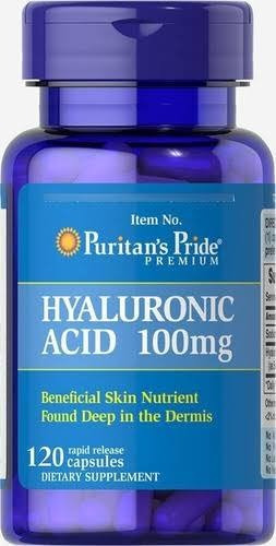 Ácido Hialurónico Hyaluronic 100mg 120 Caps Puritan Pride 