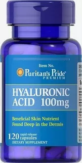 Ácido Hialurónico Hyaluronic 100mg 120 Caps Puritan Pride