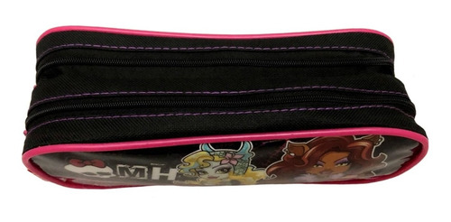 Estojo Escolar Duplo Monster High 16m Plus Original Sestini