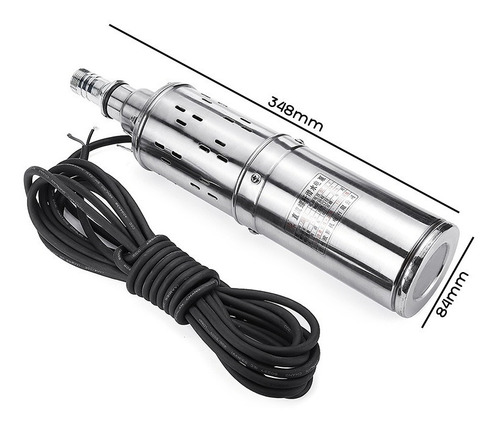 Imagen 7 de 10 de Kit Bomba Agua Sumergible + Panel Solar 100w + Controlador