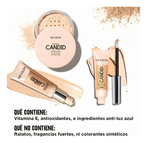 Revlon Photoready Candid Concealer, With Anti-pollution,