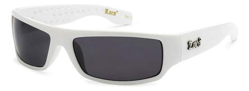 Locs Gafas De Sol Blancas Hardcore Je3009w   Bolsa De Microf