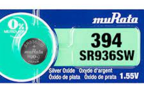 Imagen 2 de 4 de Pila Sony Murata 394/ Sr936 Reloj Unidad (1 ) Distribuidor