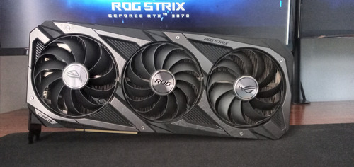 Placa De Video Nvidia Asus Rog Strix Geforce Rtx 3070 8gb (Usado)