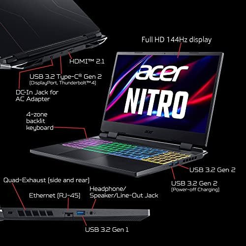 Laptop Acer Nitro 5 Nh.qfmaa.002 Core I5 16gb Ram 512gb Ssd