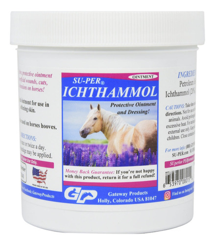 Su-per Ichthammol 395gr Unguento Caballo