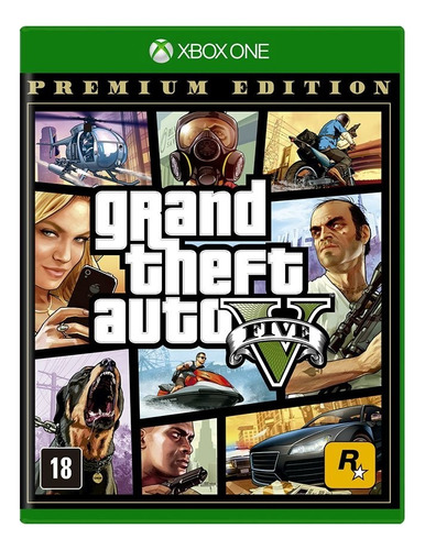 Grand Theft Auto V Premium Online Edition Xbox One Física