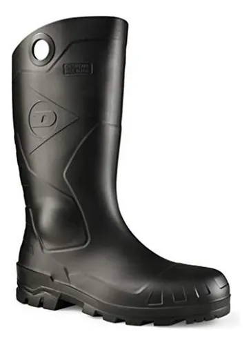Botas De Seguridad Dunlop Chesapeake Negras, 100% Impermeabl