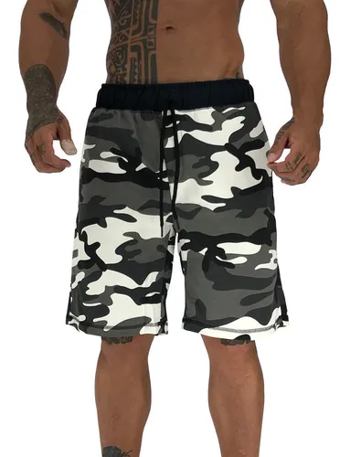 Short moletom hotsell masculino camuflado