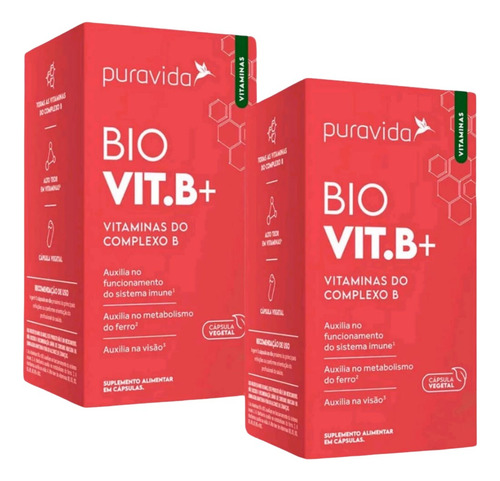 Kit 2 Bio B+ Vitaminas Do Complex B