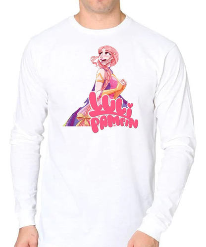 Camiseta Polar Manga Larga Polera Niña Luli Pampin