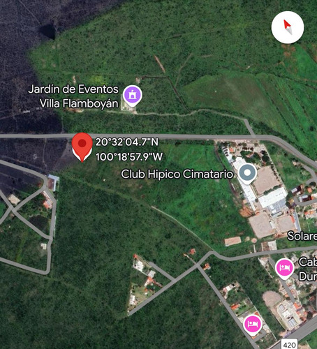 Hectárea En Venta Escriturada Y Muy Ubicada En Querétaro.