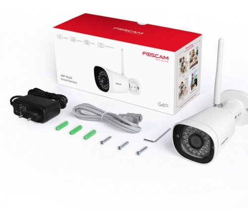 Imagen 4 de 10 de Camara Wifi 4mpx Sd Alexa Google Detección Humana + Fuente
