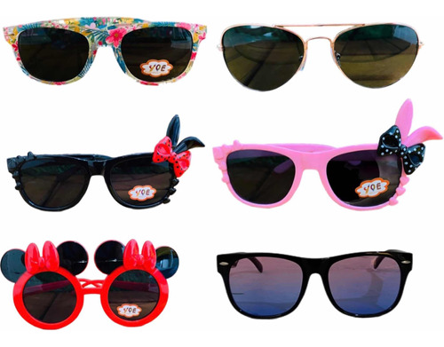 6 Lentes Para Niño Varios Modelos