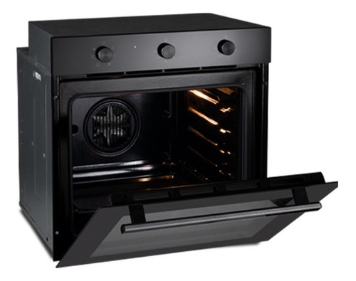 Imagen 3 de 3 de Horno Electrico Indurama Hei-75en 75litros Negro