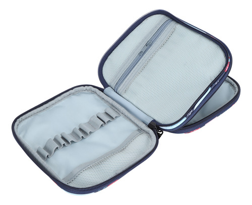 Pacote Organizador: Bolsa De Crochê Com Zíper De Dupla Face