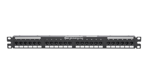 Panduit Panel De Parcheo Impacto 110 Plano, Cat6 24 Ptos 1ur