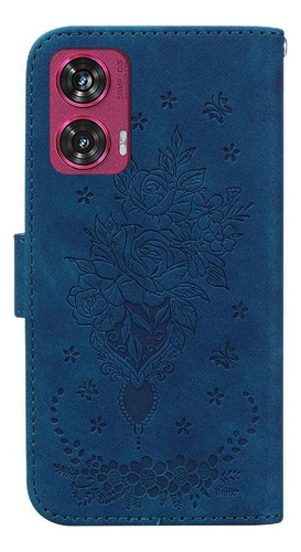 Funda For Motorola Edge 50 Fusion Cartera Kickstand Flip