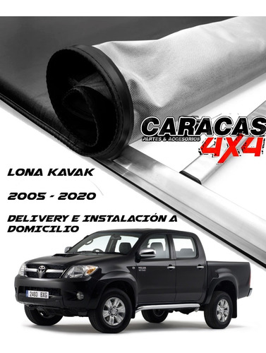 Lona Enrollable Hilux Kavak 2005 - 2020 