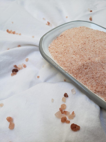 Sal Rosada Del Himalaya Fina Y Pura X 1 Kg