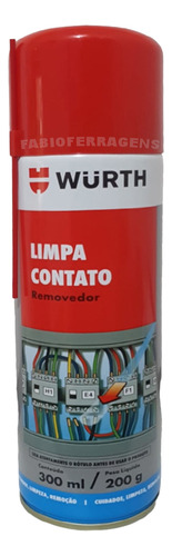 Limpa Contato Automotivo W-max De 300ml - Wurth