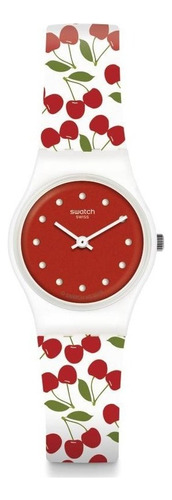 Reloj Mujer Swatch Lw167 Cerise Moi /relojería Violeta