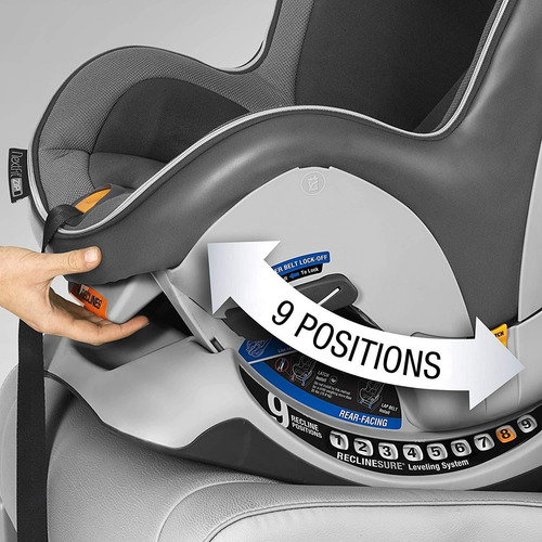 Imagen 4 de 8 de Chicco Autoasiento Nextfit Zip Corvus, Color Gris