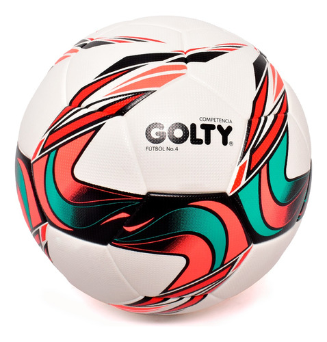 Balón De Fútbol Competencia Golty Fénix No.4 Blanco