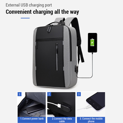 Maletín De Negocios Con Dos Bolsos De Hombro, Portátil, Usb