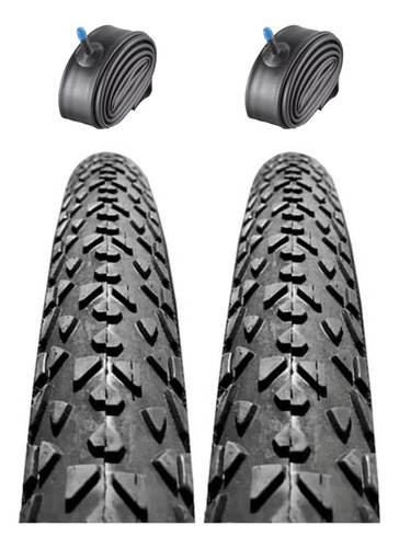 Kit X 2 Cubierta + Cámara Rct Tyre Rod 29 X 2.0 (50-622) Mtb