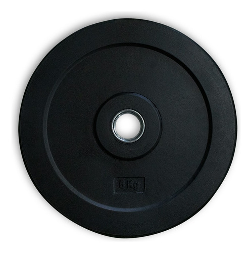 Kit 40kg De Anilha Bumper Olímpica Borracha Flocada Preto