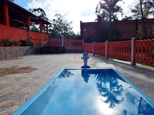 Imagem 7 de 10 de Chácara Com Piscina Ideal Para Moradia 2 Casas 6 Mil M²