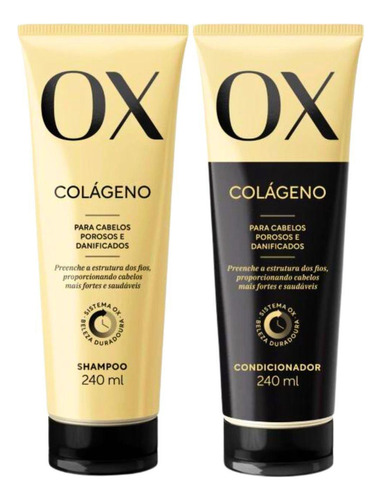 Shampoo + Condicionador Ox Colágeno 240ml