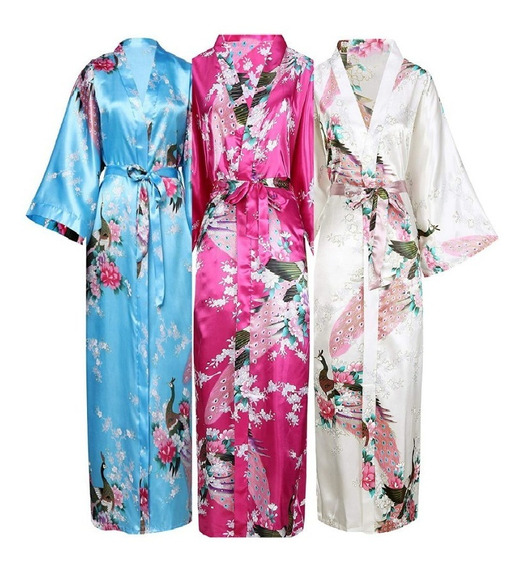 kimono seda feminino