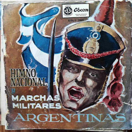 Simple Sobre Himno Nacional Marchas Militares Argentinas C25