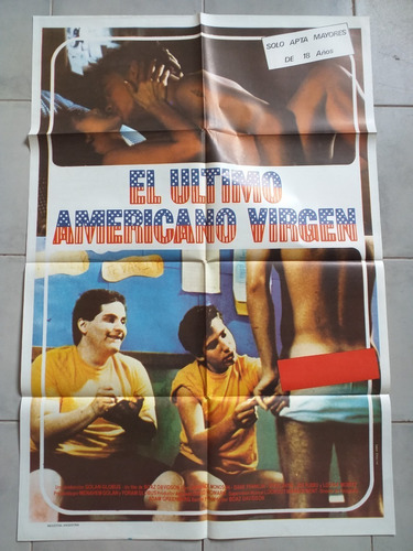 Poster Afiche Cine - El Último Americano Virgen *